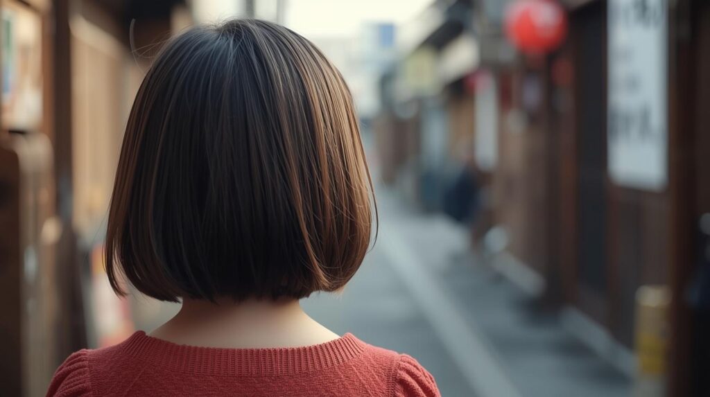 子役の女の子を撮影している画像