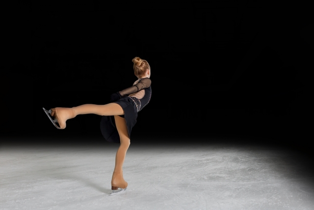 フィギュアスケートの大会の様子